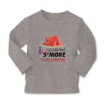 Baby Clothes I Love Nothing S'More than Camping Under Red Tent and Luggage - Cute Rascals