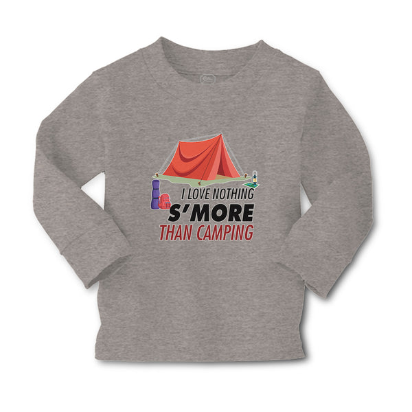 Baby Clothes I Love Nothing S'More than Camping Under Red Tent and Luggage - Cute Rascals