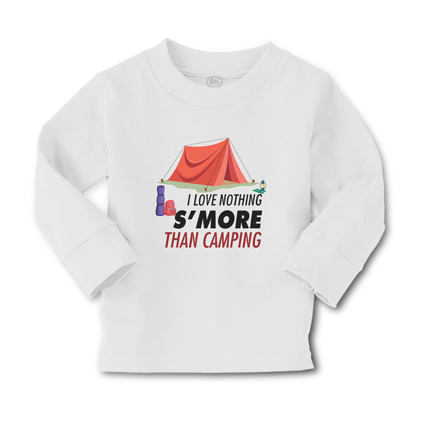 Baby Clothes I Love Nothing S'More than Camping Under Red Tent and Luggage - Cute Rascals