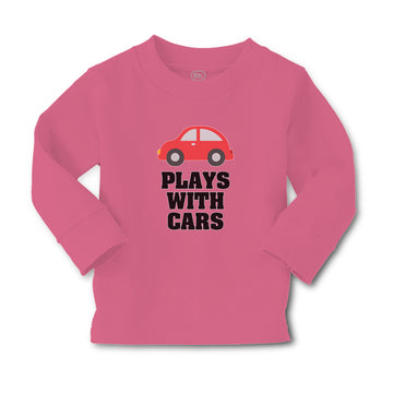 Baby Clothes Plays with Cars An Red Cute Little Kid's Toy Car Boy & Girl Clothes