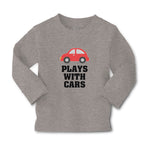 Baby Clothes Plays with Cars An Red Cute Little Kid's Toy Car Boy & Girl Clothes - Cute Rascals