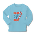 Baby Clothes Best Gift Ever Christmas Candy Canes Boy & Girl Clothes Cotton