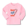 Baby Clothes Best Gift Ever Christmas Candy Canes Boy & Girl Clothes Cotton