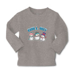Baby Clothes Chill out Snow Dolls with Cap and Mufflar Boy & Girl Clothes Cotton - Cute Rascals