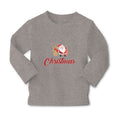 Baby Clothes Christmas Celebration with Santa Claus and Deer Animal Cotton