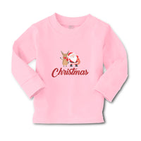 Baby Clothes Christmas Celebration with Santa Claus and Deer Animal Cotton - Cute Rascals
