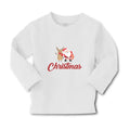 Baby Clothes Christmas Celebration with Santa Claus and Deer Animal Cotton