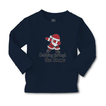 Baby Clothes Dabbing Through The Snow Santa Claus Position Boy & Girl Clothes