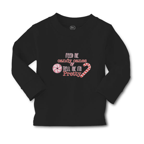 Baby Clothes Feed Me Candy Canes & Tell Me I'M Pretty Boy & Girl Clothes Cotton - Cute Rascals