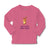 Baby Clothes Had A Very Shiny Nose! Deer Side View with Horns Wild Animal Cotton - Cute Rascals