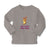 Baby Clothes Had A Very Shiny Nose! Deer Side View with Horns Wild Animal Cotton - Cute Rascals