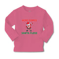 Baby Clothes Here Comes Santa Floss Dancing Boy & Girl Clothes Cotton