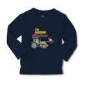 Baby Clothes I'M Digging Christmas with Construction Vehicle Boy & Girl Clothes