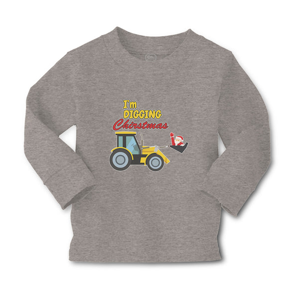 Baby Clothes I'M Digging Christmas with Construction Vehicle Boy & Girl Clothes - Cute Rascals