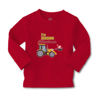 Baby Clothes I'M Digging Christmas with Construction Vehicle Boy & Girl Clothes - Cute Rascals