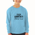 Baby Clothes I'M on Santa's Wild List Boy & Girl Clothes Cotton