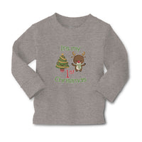 Baby Clothes It's My 1St Christmas with Tree Decorated and Toy Deer Cotton - Cute Rascals