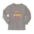 Baby Clothes It's Most Sparkly Time Year with Star Decoration Items Cotton