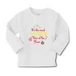 Baby Clothes It's Most Sparkly Time Year with Star Decoration Items Cotton - Cute Rascals