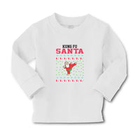 Baby Clothes Kung Fu Santa Funny Pose Boy & Girl Clothes Cotton - Cute Rascals
