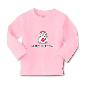 Baby Clothes Merry Christmas Snow Doll on Cap Boy & Girl Clothes Cotton