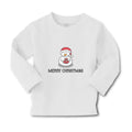 Baby Clothes Merry Christmas Snow Doll on Cap Boy & Girl Clothes Cotton