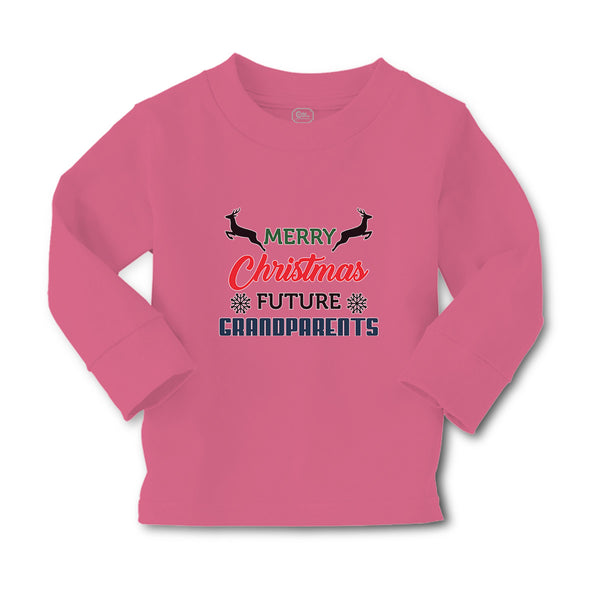 Baby Clothes Merry Christmas Future Grandparents with Deer Boy & Girl Clothes - Cute Rascals