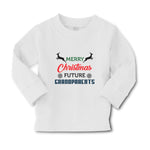 Baby Clothes Merry Christmas Future Grandparents with Deer Boy & Girl Clothes - Cute Rascals