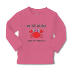 Baby Clothes My First Holiday Jack in Tenerife with Crab Sealife Cotton - Cute Rascals