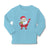 Baby Clothes Christmas Santa Claus with Gift Box Wishing Everyone Cotton - Cute Rascals