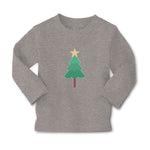Baby Clothes Christmas Pine Tree and Golden Star on Top Boy & Girl Clothes - Cute Rascals