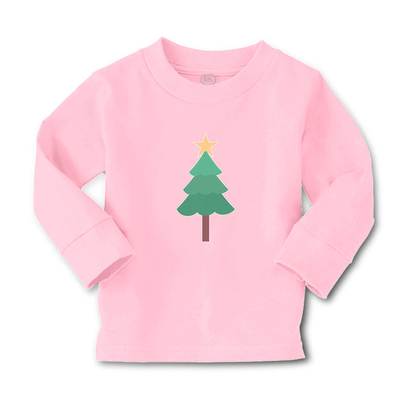 Baby Clothes Christmas Pine Tree and Golden Star on Top Boy & Girl Clothes - Cute Rascals