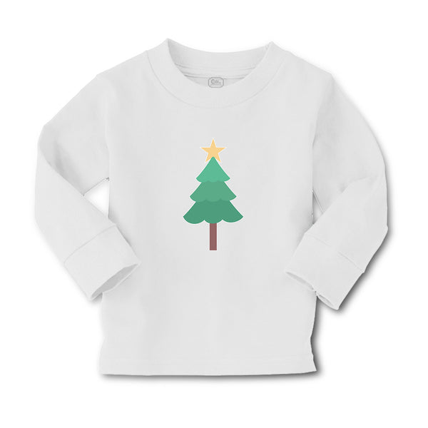 Baby Clothes Christmas Pine Tree and Golden Star on Top Boy & Girl Clothes - Cute Rascals