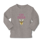 Baby Clothes Oh Deer Wild Animal Deer Face and Horn Boy & Girl Clothes Cotton - Cute Rascals