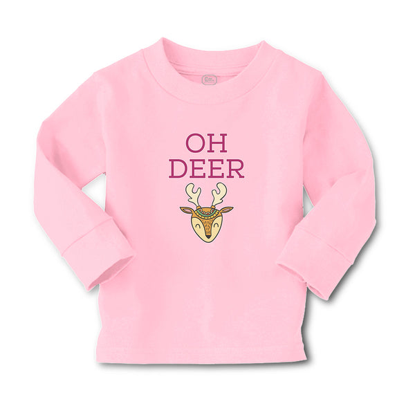 Baby Clothes Oh Deer Wild Animal Deer Face and Horn Boy & Girl Clothes Cotton - Cute Rascals
