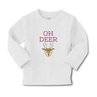 Baby Clothes Oh Deer Wild Animal Deer Face and Horn Boy & Girl Clothes Cotton - Cute Rascals