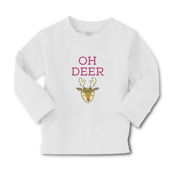 Baby Clothes Oh Deer Wild Animal Deer Face and Horn Boy & Girl Clothes Cotton