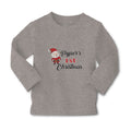 Baby Clothes Pyper's 1St Christman with Santa Claus Boy & Girl Clothes Cotton