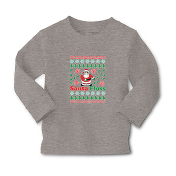 Baby Clothes Santa Floss Dancing and Pine Trees with Hearts Boy & Girl Clothes