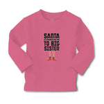 Baby Clothes Santa Is Promoting Me to Big Sister Boy & Girl Clothes Cotton - Cute Rascals