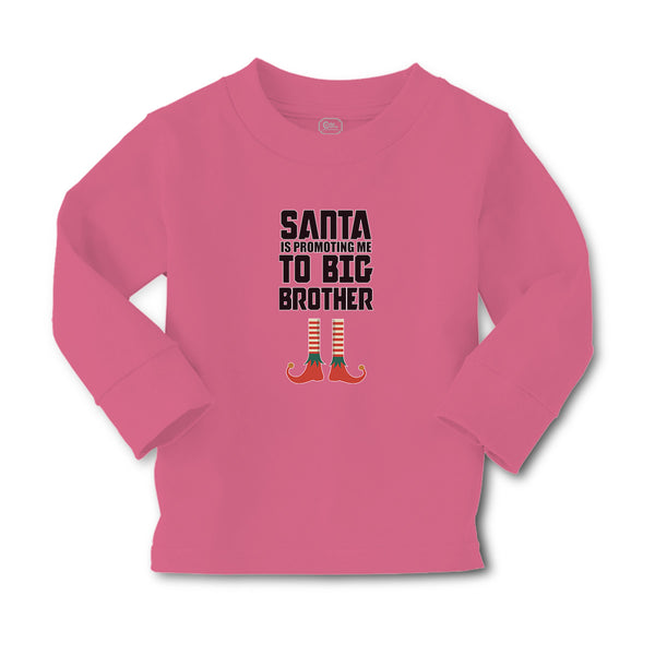 Baby Clothes Santa Is Promoting Me to Big Brother Boy & Girl Clothes Cotton - Cute Rascals