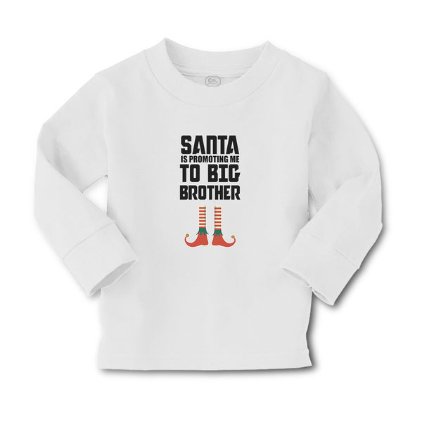 Baby Clothes Santa Is Promoting Me to Big Brother Boy & Girl Clothes Cotton - Cute Rascals