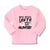 Baby Clothes Who Needs Santa When I Have Auntie! with Santa Face and Hat Cotton - Cute Rascals