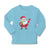 Baby Clothes Santa Claus Wishing Merry Christmas with Gift Box Cotton - Cute Rascals