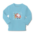 Baby Clothes Santa Is Coming with Deer Boy & Girl Clothes Cotton