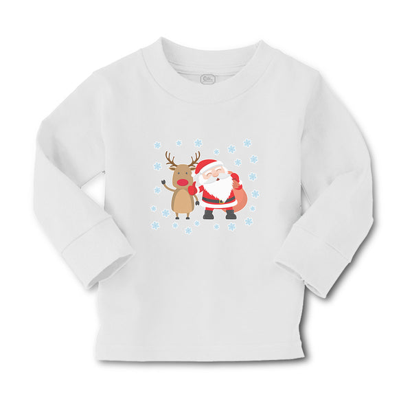 Baby Clothes Santa Is Coming with Deer Boy & Girl Clothes Cotton - Cute Rascals