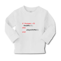 Baby Clothes If (Hunger 0Feedme();Else Playwithme();End Boy & Girl Clothes - Cute Rascals