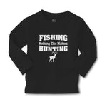 Baby Clothes Fishing Nothing Else Matters Hunting with Wild Animal Deer Standing - Cute Rascals