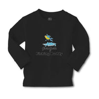 Baby Clothes Grandpa's Fishing Buddy with Jumping Fish and Water Cotton - Cute Rascals