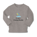 Baby Clothes Grandpa's Fishing Buddy with Jumping Fish and Water Cotton - Cute Rascals